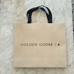 【関税&送料込】Golden Goose Canvas Shopping Bag Golden Goose Logo Canvas Tote Bag | Neiman Marcus